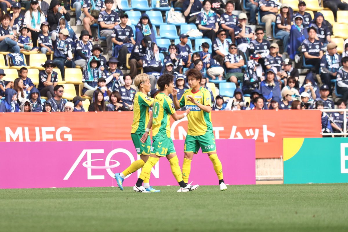 jef_united's tweet photo. ゴールシーンをプレイバック！

得点者
20 #石川大地 選手

スコアの確認はこちら💁 
https://t.co/T7W8WIe35U

DAZN視聴はこちら💁 
https://t.co/m164YrMtQn

#jefunited 
#ジェフ千葉 
#jleague 
#WINBYALL https://t.co/N1NJXY7euw