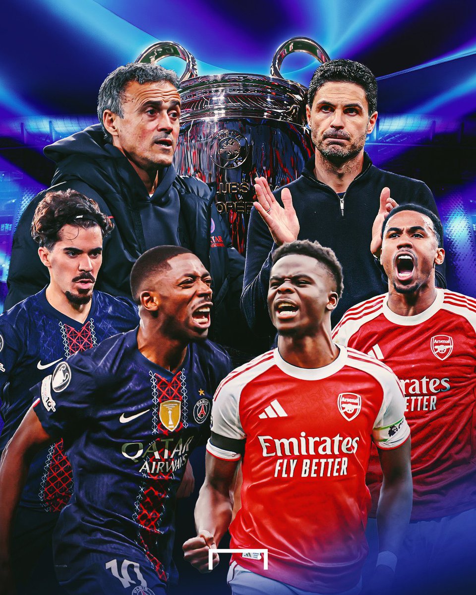 HonTimWanyonyi's tweet photo. Today, it feels like we are up against the rest of the world, but that is the beauty of football. 

The bigger the challenge, the sweeter the victory. 

Go! Go! Gunners! 

We are ready for the battle and capable of taking on all fanbases combined. 

Come on Arsenal! 

#ArsenalVsPSG #ChampionsLeagueFinal