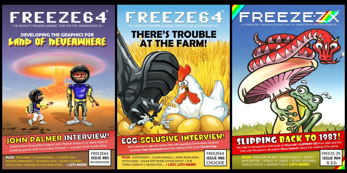 Calling all #Commodore64 and #ZxSpectrum Enthusiasts… Summer has