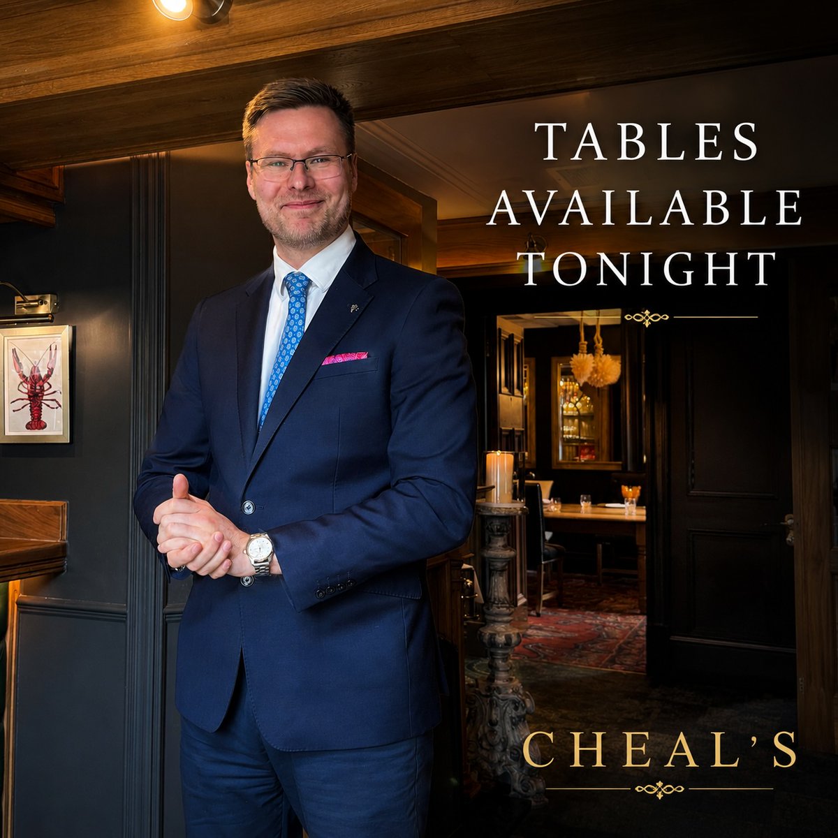 Chealsofknowle's tweet photo. No plans for dinner this evening?

We have a handful of tables available tonight at Cheal’s and would love to welcome you for a memorable evening of fine dining, exceptional service and outstanding hospitality.

Get in touch to reserve your table.

📞 01564 393333 https://t.co/tF1jfxE6h0
