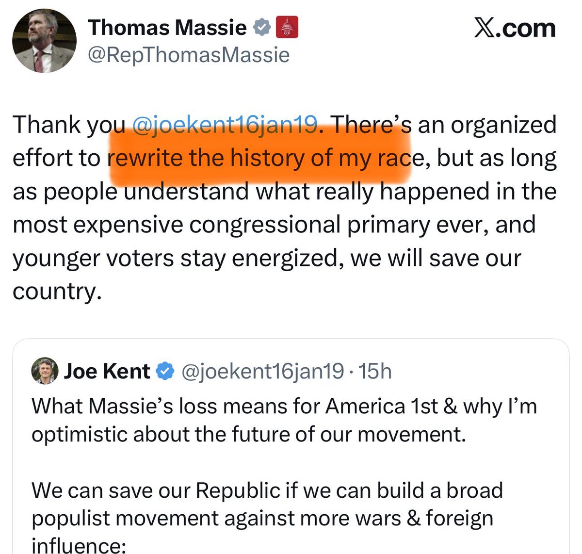 Eusebe3's tweet photo. So you only care about your race?! Or the whole American from different races and background? https://t.co/Vx0dbnj1Y9