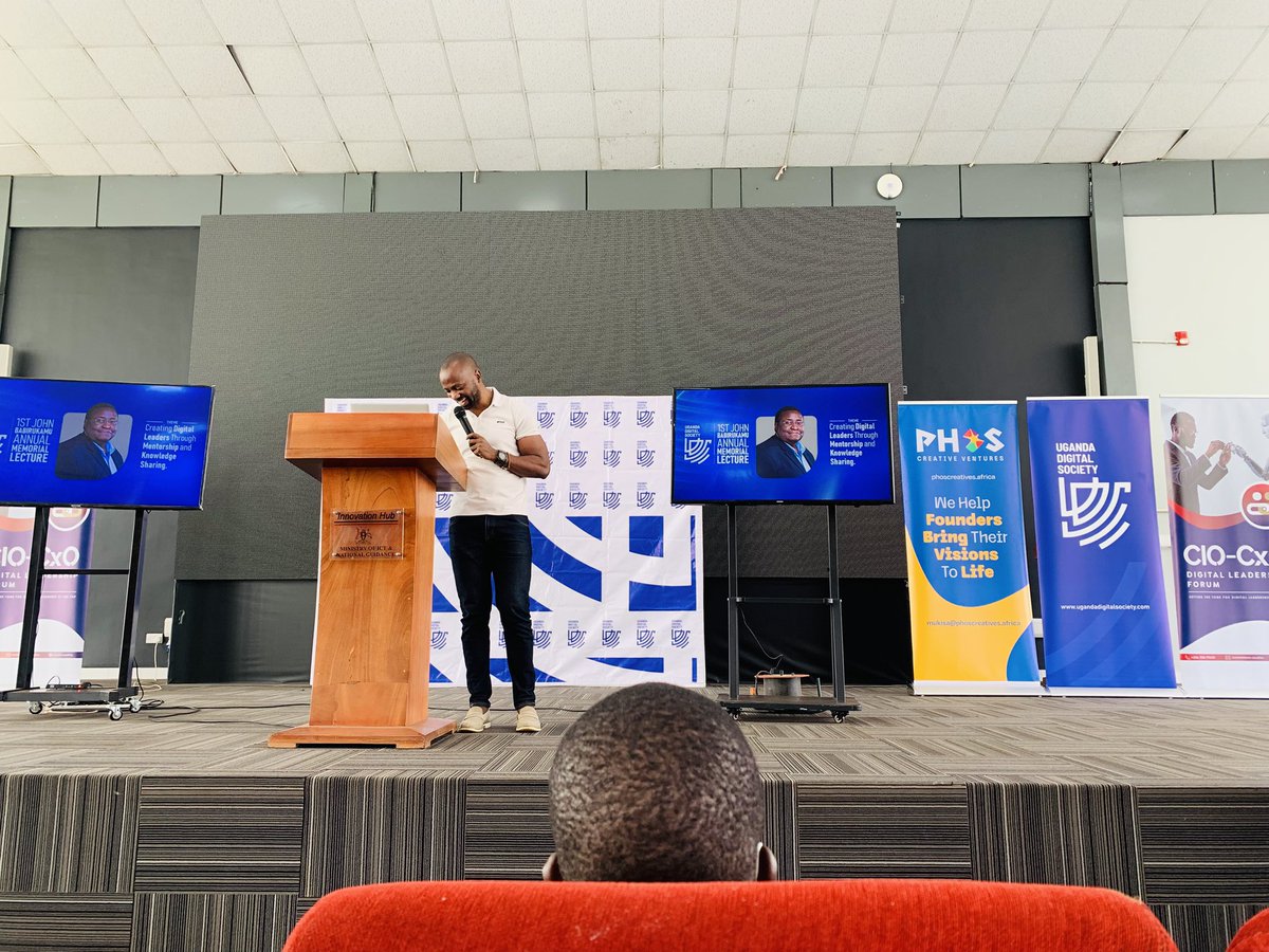 paulwebs1's tweet photo. I have just arrived @UDigitalSociety for the John Babirukamu Memorial Lecture happening @innovationhubug. I knew John as a mentor and pioneer in the digital marketing industry. One day he showed up at my birthday party and spoilt all of us. The following day I quit Uganda Waragi https://t.co/hqUytGGf49