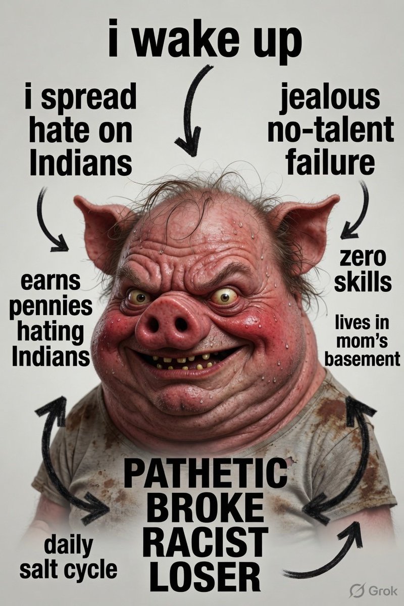 rs_rajender's tweet photo. White Racist MagaTards are broken, weak and talentless https://t.co/AJ5lUNiyO1