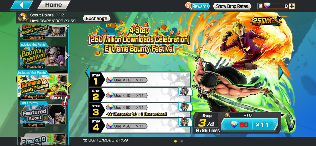 Edog_2420's tweet photo. @OPBR_global Stfu I spent so much and still couldn’t get sanji and zoro fuck you fuck ass nips https://t.co/9F3KzLAJ7F