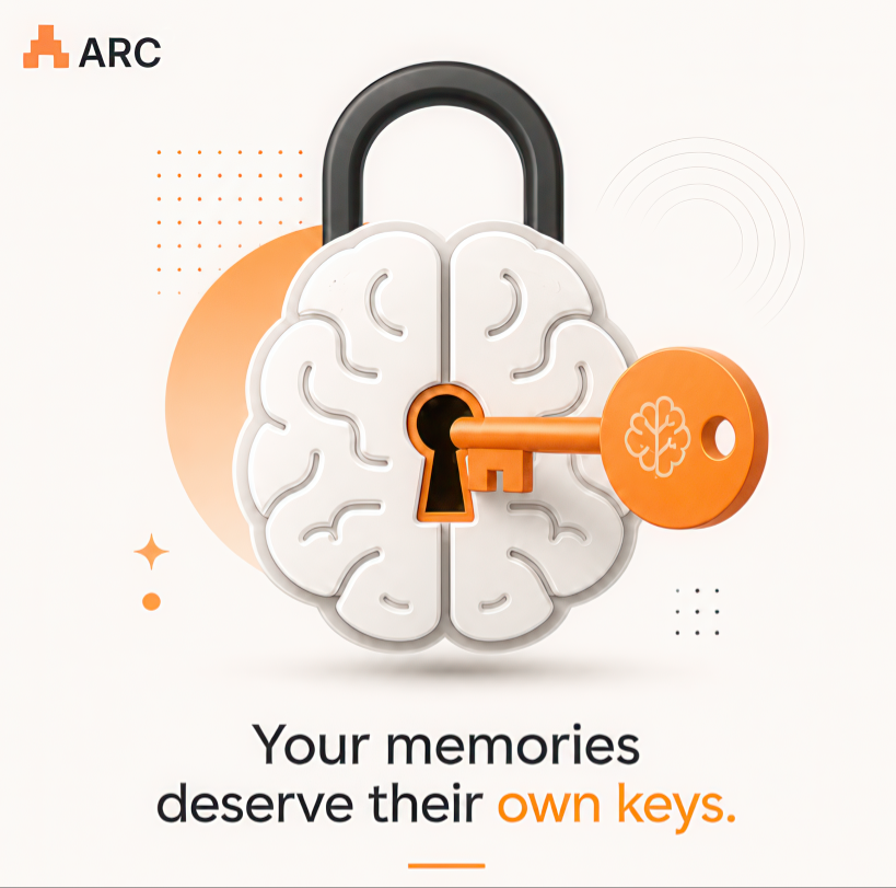 Cryptking_1's tweet photo. 🚨     The Map of How you Think: Arc Terminal

Your creative history is not random data.

It is the map of how you think.

The drafts, the process, the notes, the rejected ideas, the patterns and the memory behind the final product.

That is why protection matters.

@TheARCTERMINAL is setting up an environment for that type of protection.

ANIMA is built so your memories stay protected and the server does not get readable access to your private work.

Simple idea:

☑️  Your work.
☑️  Your keys.
☑️  Your control.

Your memories deservers their own keys.