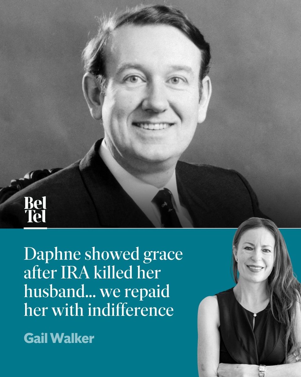BelTel's tweet photo. Once in a while you chance upon a news item that exposes how insular we can be when it comes to Troubles victims and how casual we can be about the grace others grievously impacted by our sectarian conflict have shown us, writes Gail Walker 🖋️

Read more: https://t.co/9EpTJCXSJY https://t.co/Xh9FeNSfMx