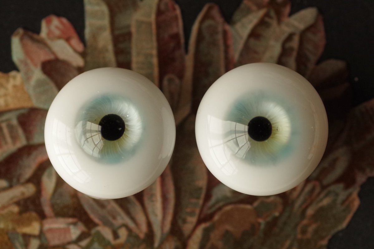 試作① #golemドールアイ #グラスアイ #glasseye #bjdeye