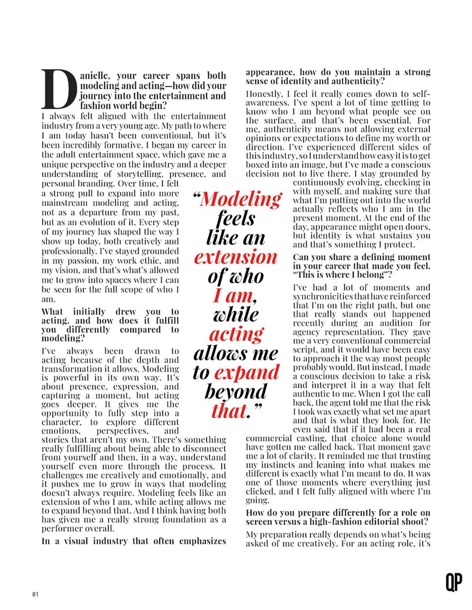 AJ_applegate_'s tweet photo. Interview with the stunning model @AJ_applegate_ for @qpmag. Redefining , Expression, and Evolution Across Fashion In an industry often defined by perception,@AJ_applegate_ carving out narrative rooted in authenticity,transformation, and fearless self-definition. https://t.co/5PeDtEVoUT