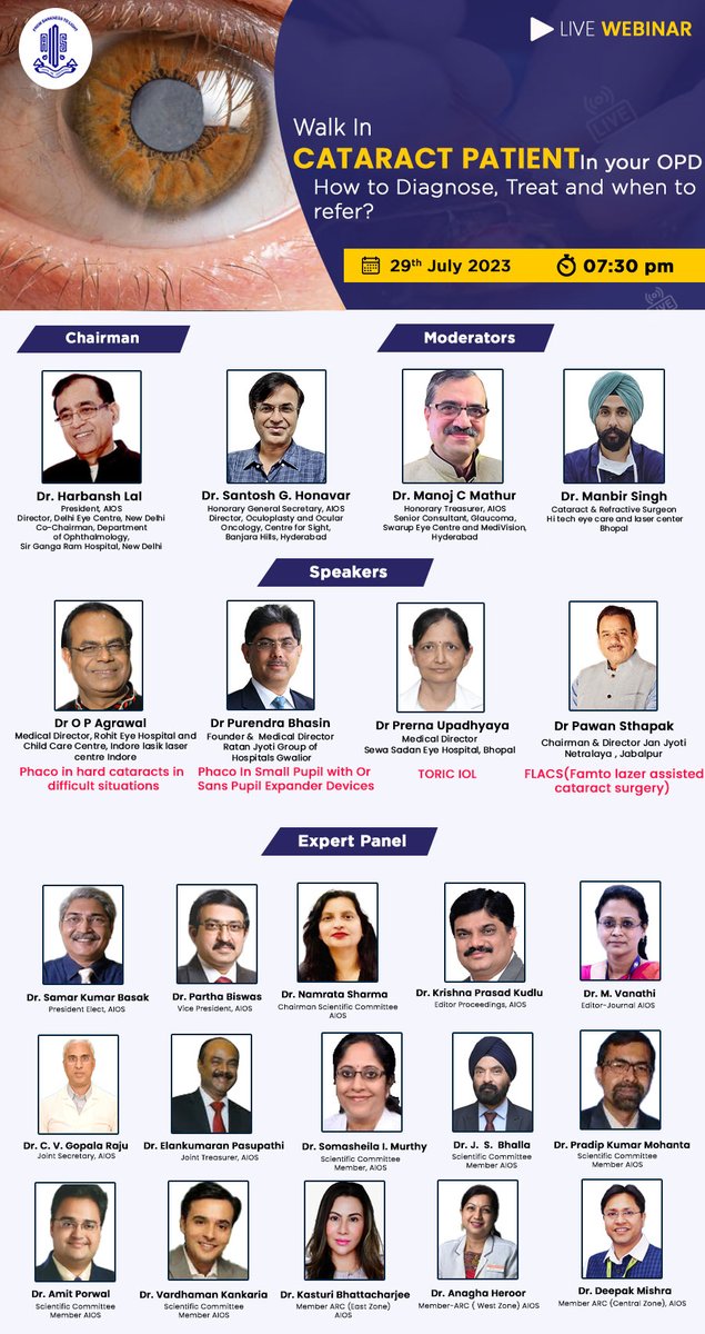 AiosOffice's tweet photo. AIOS International Ophthalmology Conclave, 2026, Program Day 2 - https://t.co/aWofDCEoup https://t.co/1gBBCoRO5d