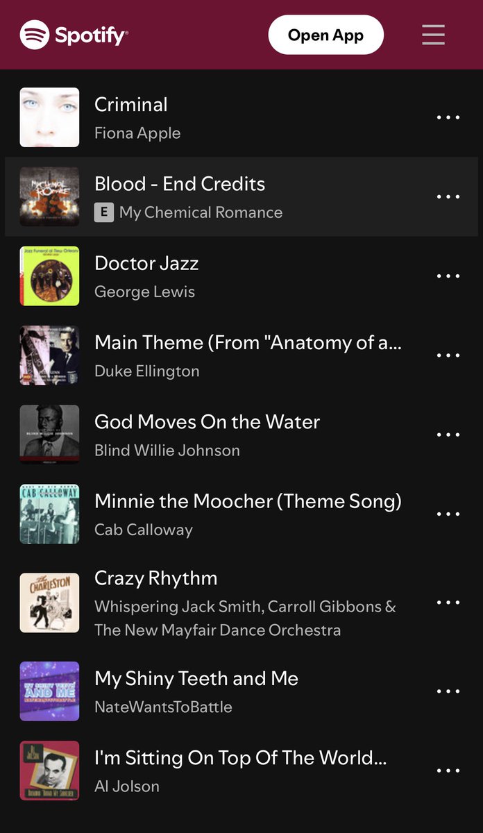 tentaclehater's tweet photo. Here’s the rest of the playlist if anyone’s interested https://t.co/OwhEh6gTkS