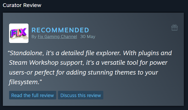 source51hq's tweet photo. Thank you, @fixGameing, for the positive review!

Review → https://t.co/zIjbLhrFdY

#SeizeControl #Steam https://t.co/7eXXpAqP6q