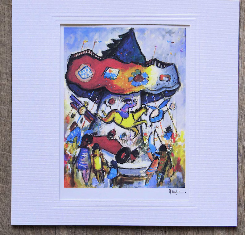 elementsdeco's tweet photo. ๐๐ Vibrant Michel Boulet Naive Art Carousel Print!
Bursting with color and joy โ the perfect whimsical fairground scene for a kids room or nursery.
โจ
๐ https://t.co/9QVa5jPdzE
#NaiveArt #KidsRoomDecor #CarouselArt #MichelBoulet #WallArt #NurseryDecor #ArtPrint https://t.co/4f8gc1mRRf