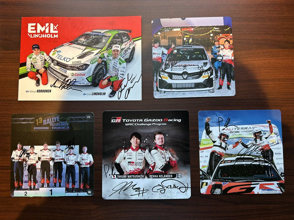 JohnBullJapan's tweet photo. Kiitos paljon!
Kannustan teitä.
Hyvää rallia!

#RallyJapan2026 #WRCChallengeProgram https://t.co/mTw23h9qw3