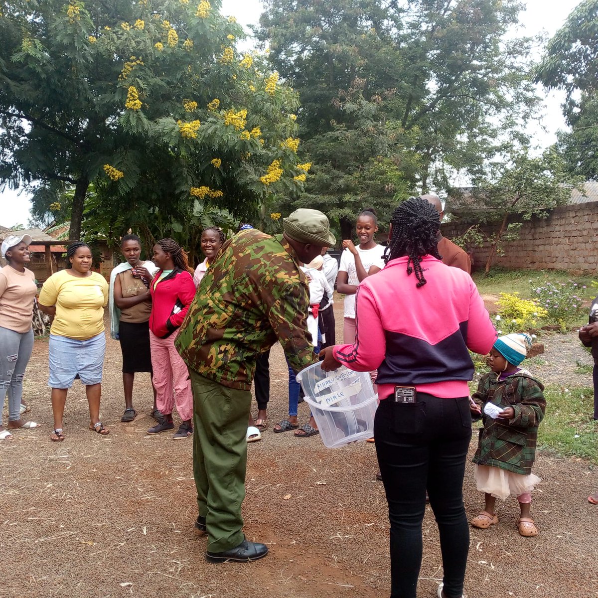 HonKangata's tweet photo. Muranga Youth Service 9th Cohort recruitment today accross Muranga.

Work- study programme for youths https://t.co/M6jLTEqBrp