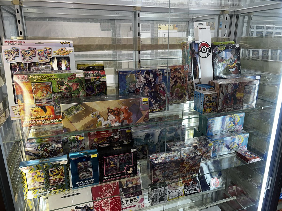 カード ショーケース メジャーリーグ ポケモン 遊戯王 ワンピース CARD 🔥新着商品入荷情報🔥 ポケモン・ワンピース・遊戯王カードの未開封品