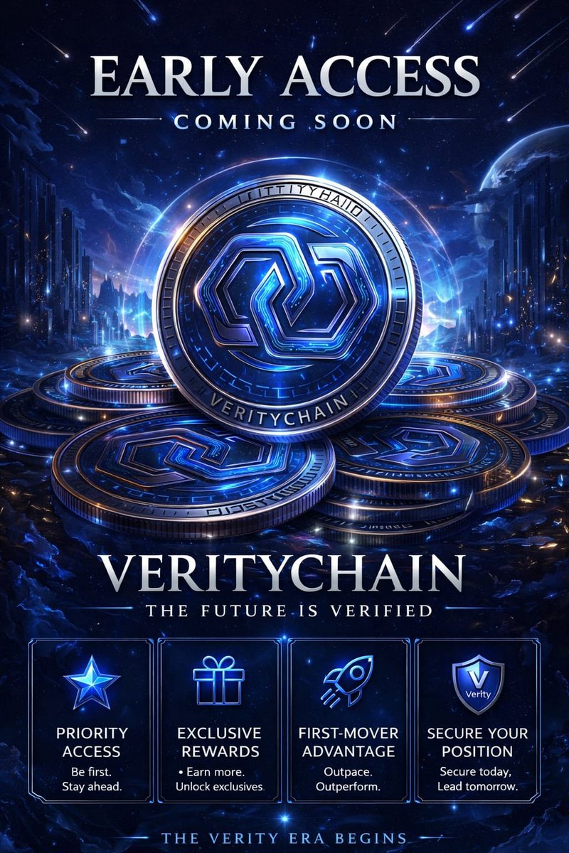 VerityChainLabs's tweet photo. GM everyone ☀️

We’re happy with the steady progress being made across the VerityChain ecosystem and the continued support from the community ⚙️🚀

Behind the scenes, development efforts remain focused on building the foundation for VerityChain’s decentralized trust infrastructure, including ongoing work around the Risk Engine and ecosystem growth initiatives.

The Thread Contest is also progressing well, and we’ve been impressed by the quality, creativity, and educational content being shared by participants. Thank you to everyone who has taken the time to contribute and help expand awareness around the project.

If you haven’t joined the contest yet, there’s still an opportunity to participate. We also encourage community members to share it with friends and fellow creators who may be interested.

Thank you for being part of the journey. More updates, opportunities, and progress reports will be shared as we continue building together 🤝