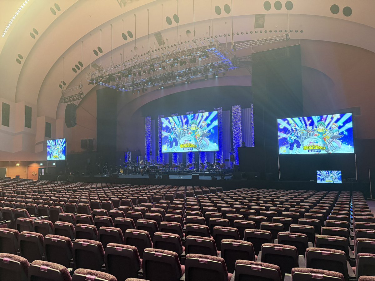 shibuyasmash's tweet photo. My Hero Academia IN Concert 🎶 
May 30, 2026 in Yokohama 

Day show rough notes:
- Part 1: Songs highlighting season 1-4
- Intermission
- Yuki Hayashi &amp; voice actor chat
- Part 2: Songs highlighting season 1-8
- Encore: Hero Too
- Encore OK to record: You Say Run https://t.co/fmM3kUfOqs