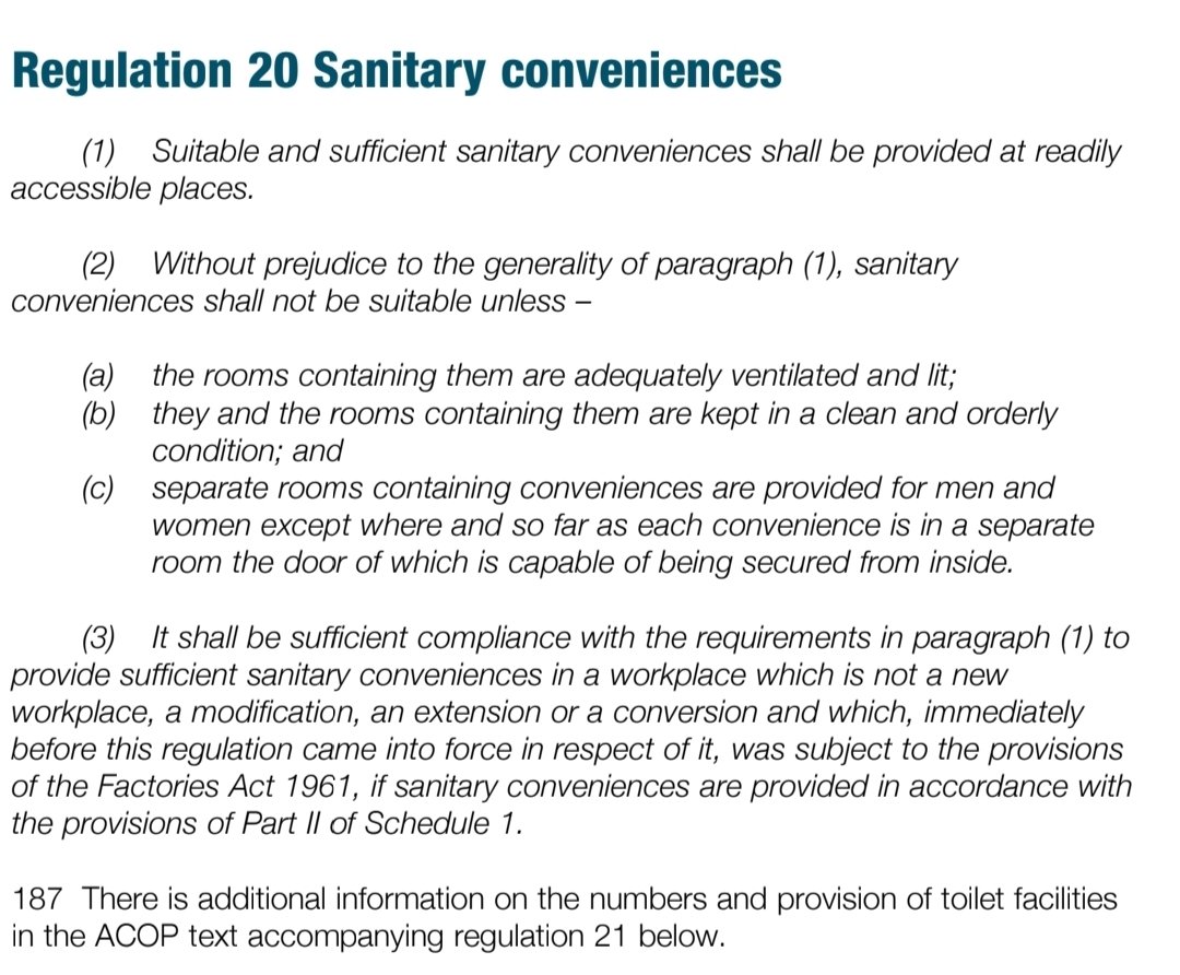 CherylCapstick's tweet photo. @unisontheunion Are you opposing the Workplace (Health, Safety and Welfare) Regulations 1992 too? https://t.co/hcqJZYU8U8