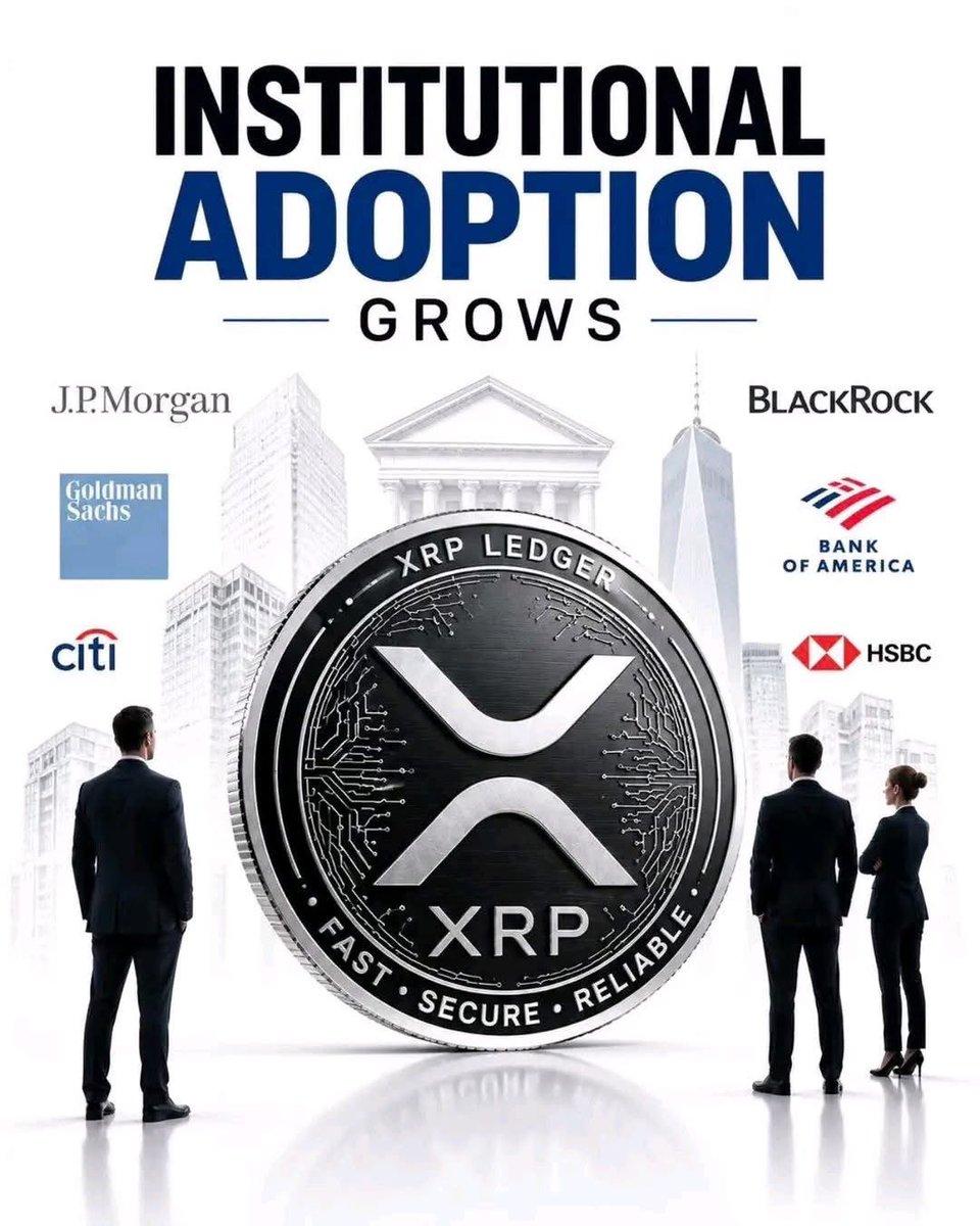 CLUBAOFICIAL's tweet photo. 🔥JUST IN: 🏦 Institutional adoption of blockchain technology continues to grow as major financial firms expand their focus on tokenization, digital assets, and next-generation settlement infrastructure.
#XRP #CryptoNews #InstitutionalAdoption #XRPL #Tokenization #Blockchain https://t.co/0rW3DxgRHD