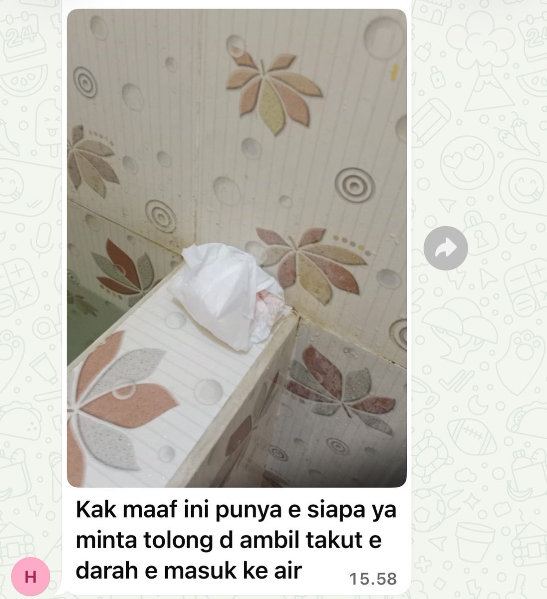 agnesiadr's tweet photo. sepakat 🤢🤮
tiap grup kosan ada notif langsung reflek "hadeh ada apa lagi😭😭" https://t.co/SFXHkh1WBZ