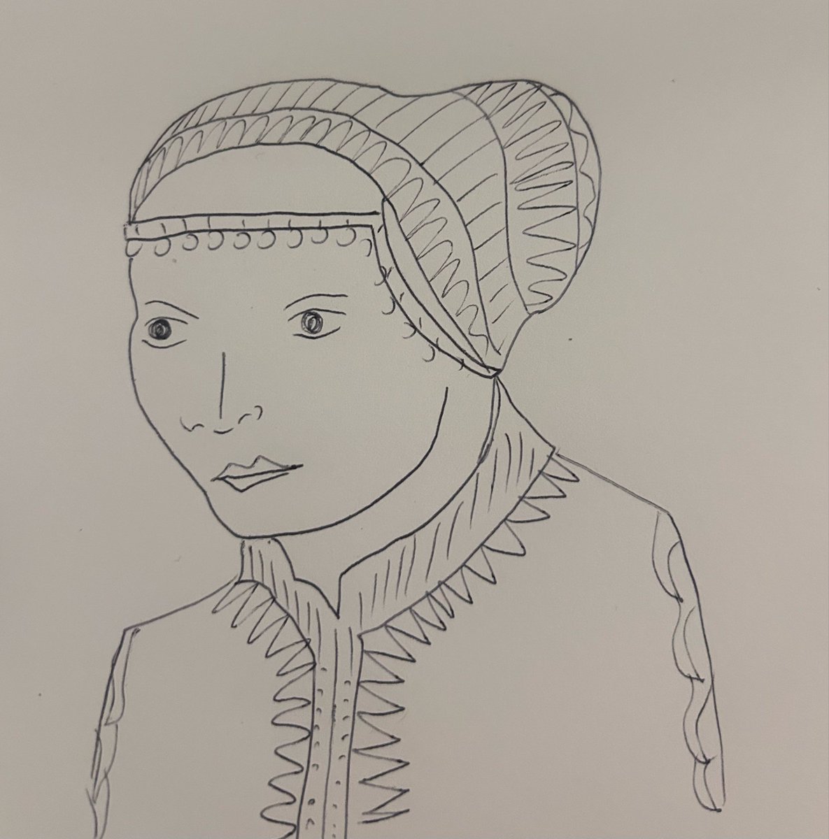 DadMoonstruck's tweet photo. Thursday #PortraitChallenge! ✍️

Katherine Knoblauch, painted in 1532 in oils on limewood panel by Conrad Faber von Kreuznach  @StudioTeaBreak https://t.co/u5eWHvrN2Q