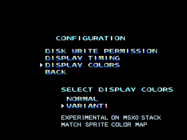 gomhi's tweet photo. MSX0 Stack でのスプライト表示色のワークアラウンドも入れちゃおう (Offできるようにしておきます😶‍🌫️
https://t.co/hWryA0r2go https://t.co/qShLnhI3dR