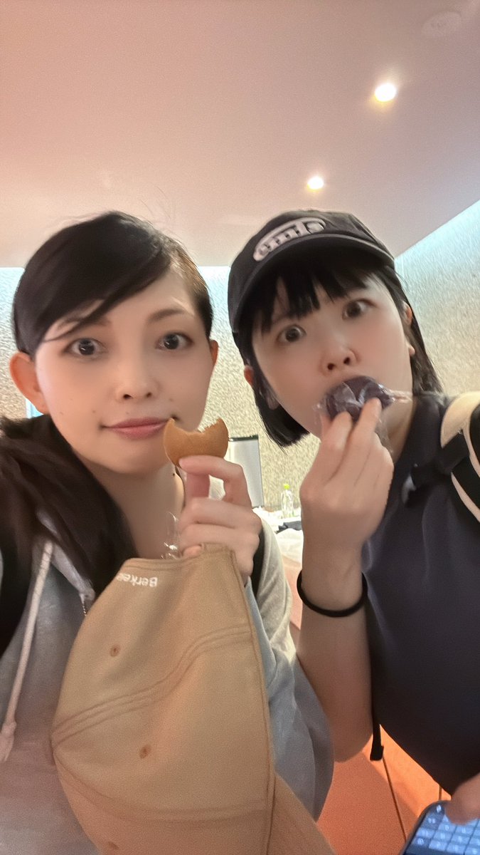 もぐもぐページ 福岡の皆様、ありがとうございました☺️ withまみちゃん もぐもぐもー