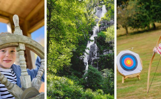 DevonTopDaysOut's tweet photo. This MAY HALF TERM – FREE RETURN VISIT with every ticket purchased at Canonteign Falls. Enjoy woodlands, lakes and cascading waterfalls, seek fern fairies and hunt for dinosaurs. Plus children's fun activity trail and playgrounds. #cantonteign falls #visitdevon https://t.co/ooQuWInh9E