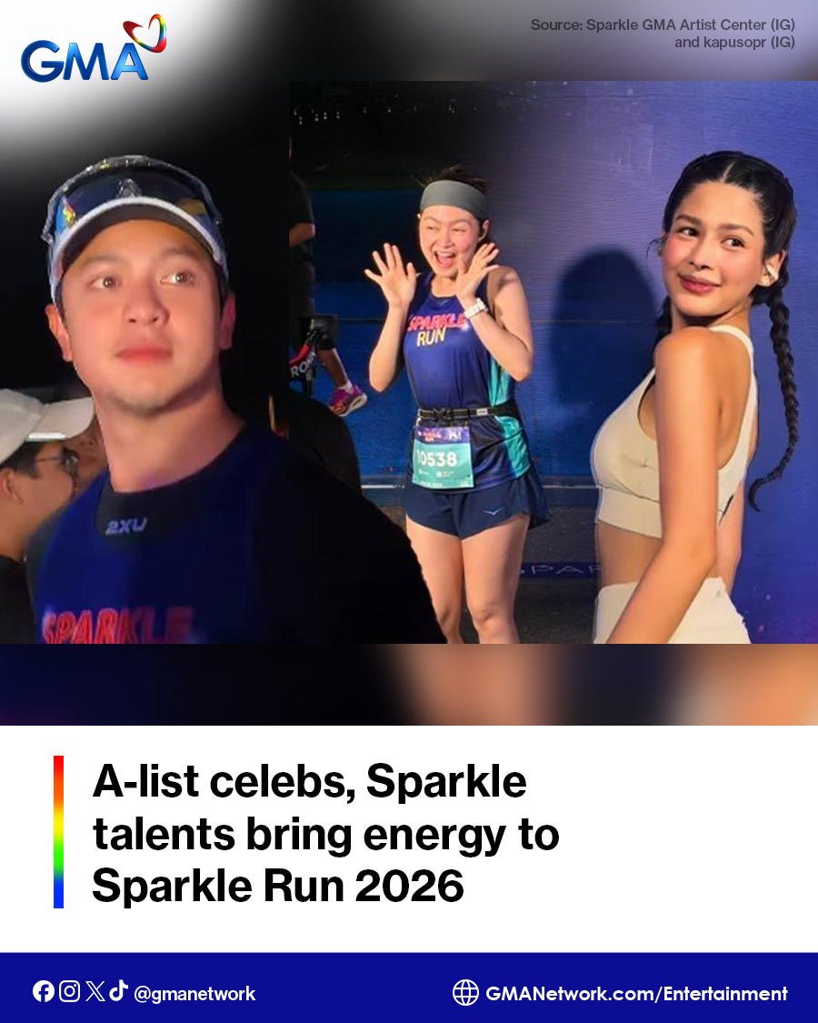 gmanetwork's tweet photo. The city of Manila became the epicenter of one of the biggest running events of the year as celebrities, athletes, and fitness enthusiasts gathered for the historic first-ever Sparkle Run 2026 on May 30. 

Spearheaded by GMA Network and Sparkle GMA Artist Center in collaboration with premier race organizer RUNRIO, the event brought together some of the biggest names in show business and rising stars at the Quirino Grandstand for a celebration of fitness and healthy living.

Read more HERE: https://t.co/DoFsS2dtwD