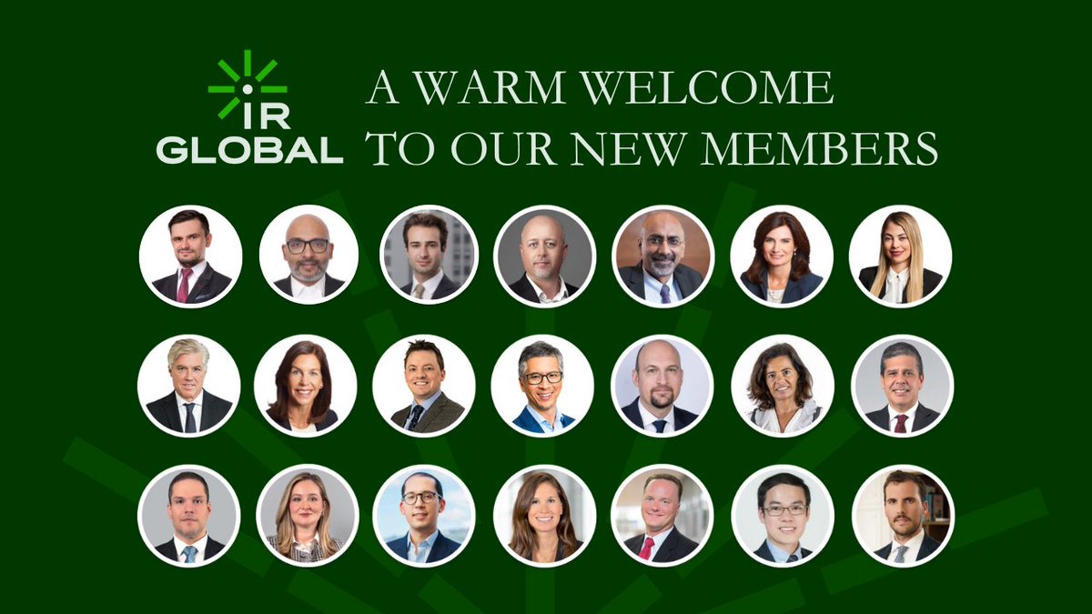 ir_global's tweet photo. 🤝 A warm welcome to our new members joining the network this week! Connect with them here: https://t.co/bpfl8ZwPim https://t.co/jjaEM10T4f