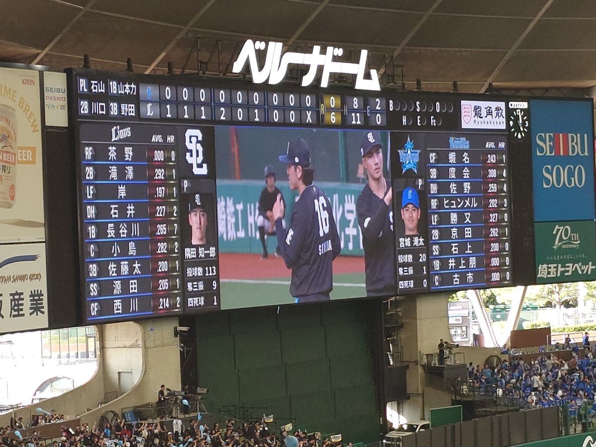 LwalkPocket's tweet photo. れおほー🦁
隅田完投完封！！ナイスゲーム！！！ https://t.co/dsUvZzTzRy