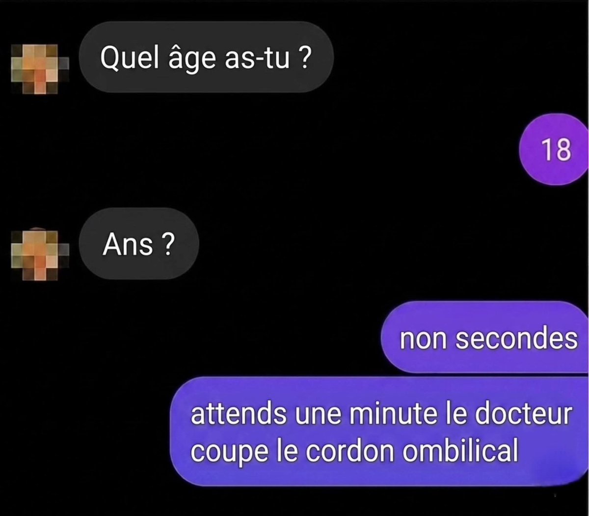 evlyne_metal's tweet photo. Vous ne verrez pas meilleure conversation aujourd'hui 😜 https://t.co/rSnzBWJb4w