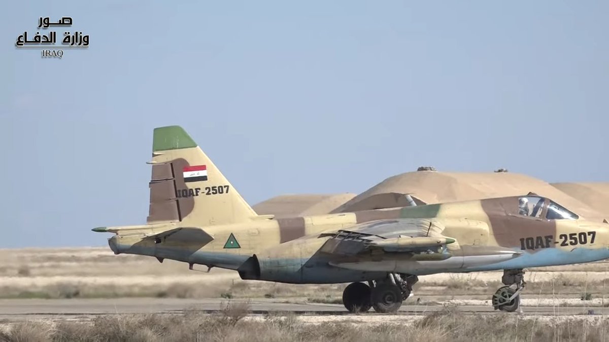 Himo313m's tweet photo. بطلة التحرير سوخوي Su-25 العراقية المنسوبة الى سرب الهجوم SQ-109 القوة الجوية العراقية https://t.co/ye2ZBqIre9