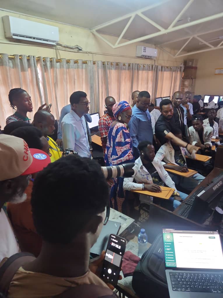 Official_IPAM's tweet photo. IPAM Successfully Conducts Pilot Phase of Sierra Leone’s First Digital Examination for Tertiary Institutions, Drawing Attention from the @techhigheredu 
@ELakkoh 
@JohnFodayKorom3 
@WurieHaja https://t.co/PFQQApf2A4