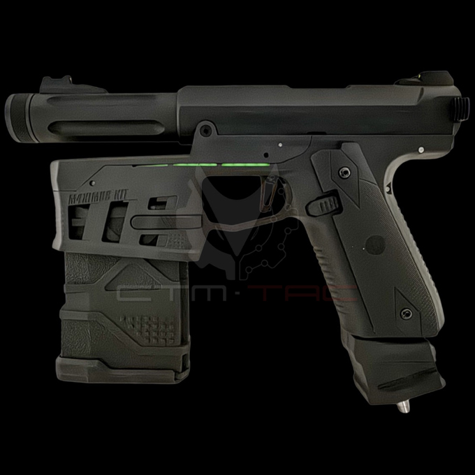 CTM Airsoft 外部ソース+多弾マガジンアダプター【HPA M4XIMUS】 AAP01