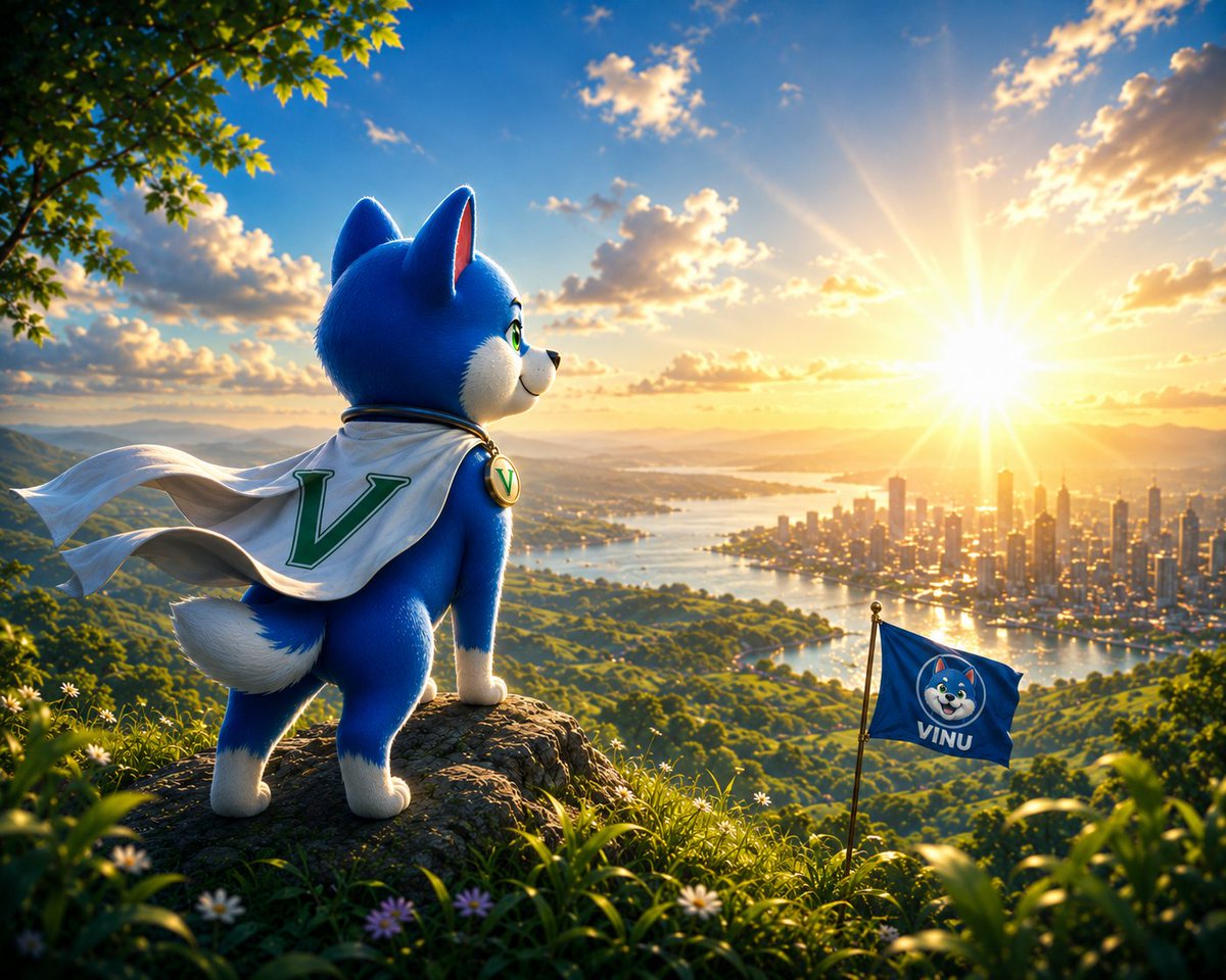 VitaInuCoin's tweet photo. A new day.
A brighter future. ☀️💚
#VINU ⚡🐕🚀 https://t.co/nNpws9rkuz