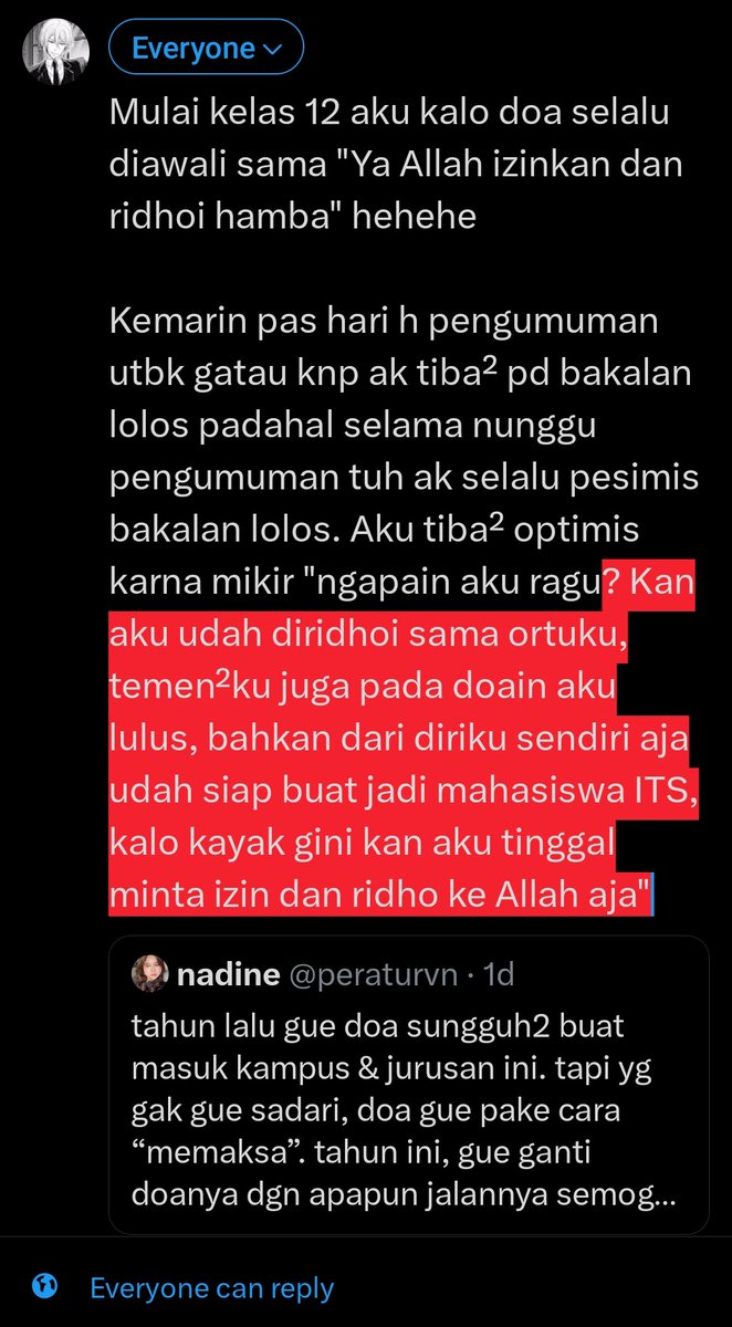 el²⁶ LOLOS UTBK CIHUY tweet media
