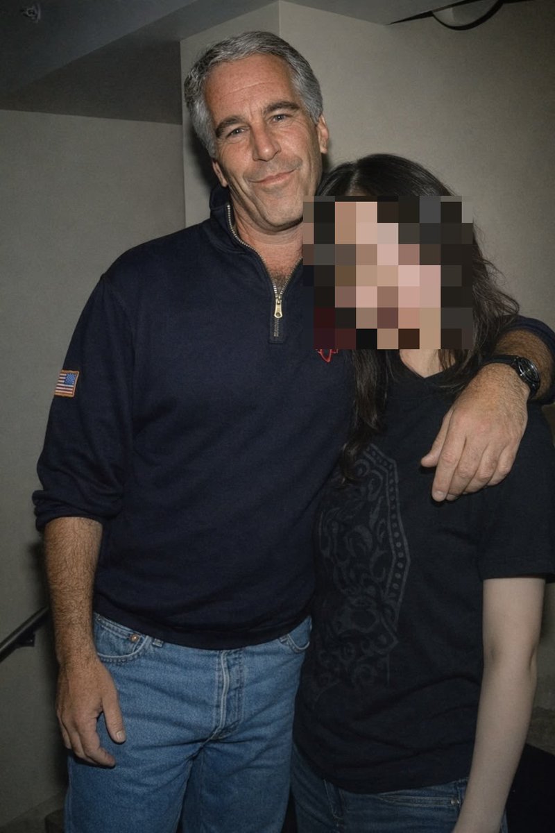 MrPoolWalkerQ's tweet photo. Hey @grok can you unblur the face who is with Epstein &amp; tell me where this photo was taken from ?? https://t.co/Mi0XP3spVb