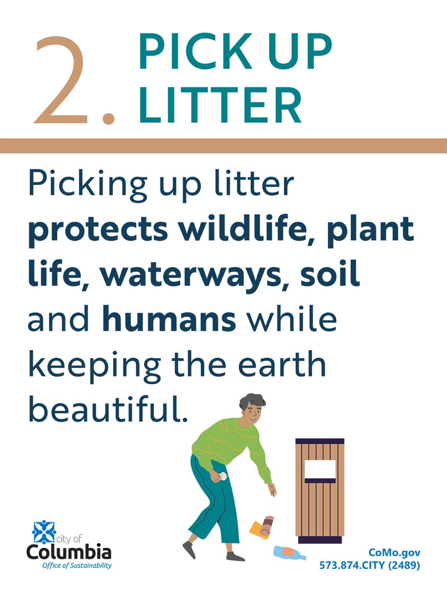 COMOSustain's tweet photo. During Earth Day 2026, we invited Columbia residents to take part in our Earth Month Pledge by committing to simple, meaningful actions that help create a healthier and more sustainable community.

We were encouraged by the strong response and inspired by the many thoughtful pledges shared by residents across Columbia. Common themes included reducing waste, recycling more consistently, conserving water and energy, supporting pollinators and native plants, using reusable products, and finding new ways to protect our local environment.

These pledges reflect the community’s shared commitment to making a positive impact — not only during Earth Month, but throughout the entire year. Even small changes, when made collectively, can lead to lasting environmental benefits for our city.

As we continue building a cleaner and more sustainable Columbia, we encourage everyone to think about their own environmental goals and ask themselves:

“What will you pledge in 2026?”