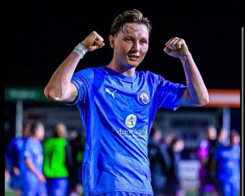 TransferCentre9's tweet photo. Morecambe are leading the way in the signing of Teddy Collis from Billericay Town.

The young striker played an integral role in helping ‘Ricay’ gain promotion back to step and is keen to make the step up to full time football.

The deal is progressing well and could be completed soon.

#uts #morecambefc #btfc