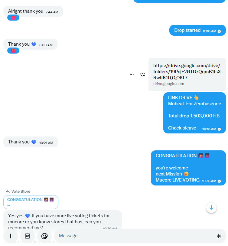 Vote Store tweet media
