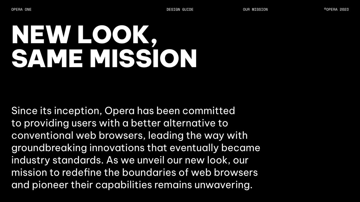 deckgallery's tweet photo. Opera One Design Guide 2023

→ https://t.co/ZNcmhWrrQi https://t.co/t4mkZMK6uK
