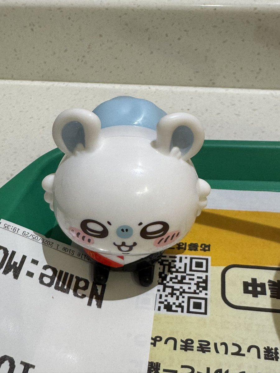XmDhFfrFNaJWcO2's tweet photo. ちいかわ　マック　マクドナルド　ハッピーセット　交換

【譲】ももんが

【求】うさぎ

都内手渡しのみ。
本日原宿、渋谷、恵比寿にて手渡し希望。

お心当たりのある方はご連絡お待ちしております。 https://t.co/gETkhTHOl3