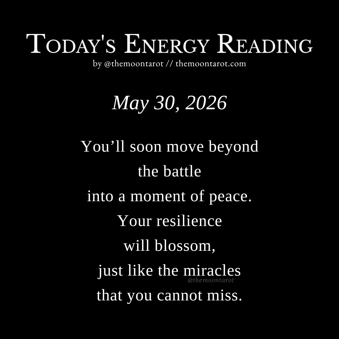 themoontarot_'s tweet photo. Today's Energy Reading: May 30, 2026 https://t.co/bNSAeP1Jk4