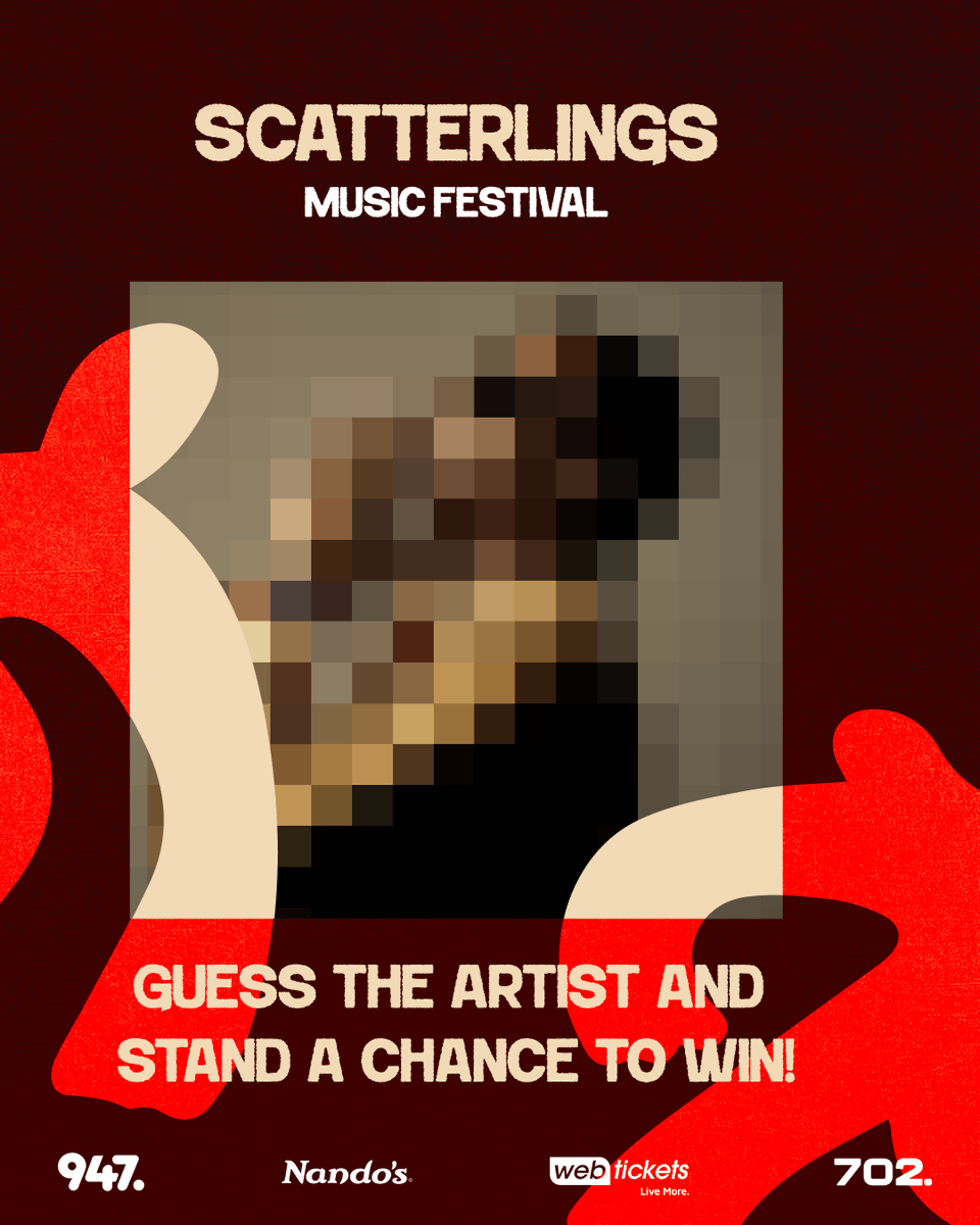 scatterlings_za's tweet photo. Can you guess which Scatterlings Music Festival artist this is?

Drop your guess in the comments &amp; stand a chance to win a #ScatterlingsMusicFestival VIP experience. 🎟️✨

We’ve blurred the face but the lyrics might give it away. 👀🔥

Giveaway ends 14 June 2026. Ts &amp; Cs Apply. https://t.co/Rc990KmTCB