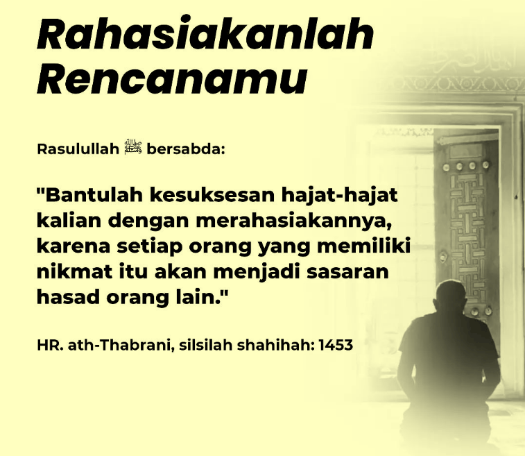 TausiyahHarian's tweet photo. Rahasiakan rencanamu!

cr pic: amalan.akhirat https://t.co/XEDOYLgNpS