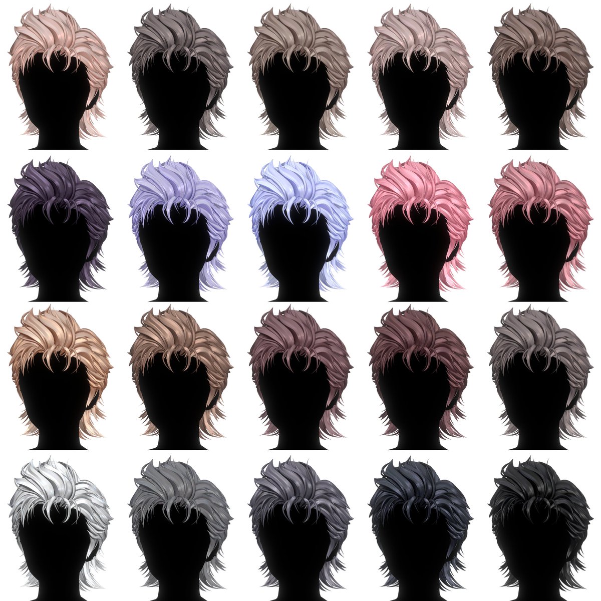 Neogools's tweet photo. 中性的な雰囲気のメンズショートヘア「Man_Shorts_Hair」です。男性キャラクターはもちろん、女性アバターにも似合うよう3体のアバターに対応しました！

こちらも「Man_Middle_Hair」と同様に、6月30日までの期間限定で【700円 -> 500円】に割引中です！ぜひこの機会にゲットしてください〜！

【対応アバター】 Komano / Hanka / Alué / Nakiya / Baku / Kanata / Milltina / Misaki / Lumina

🎁 RT抽選イベント（計10名様+α）✨特別追加公約✨ BOOTH商品の「スキ！❤️」が100増えるごとに、当選者が1名ずつ追加されます！
🔹参加方法 

1️⃣ @neogools をフォロー 
2️⃣ このツイートをRT

⏰応募期間：6月6日(金) 24:00まで 📢当選発表：6月6日(金) 24:00にすぐ発表！
たくさんのご参加をお待ちしております〜！ありがとうございます。

#booth #3dcg