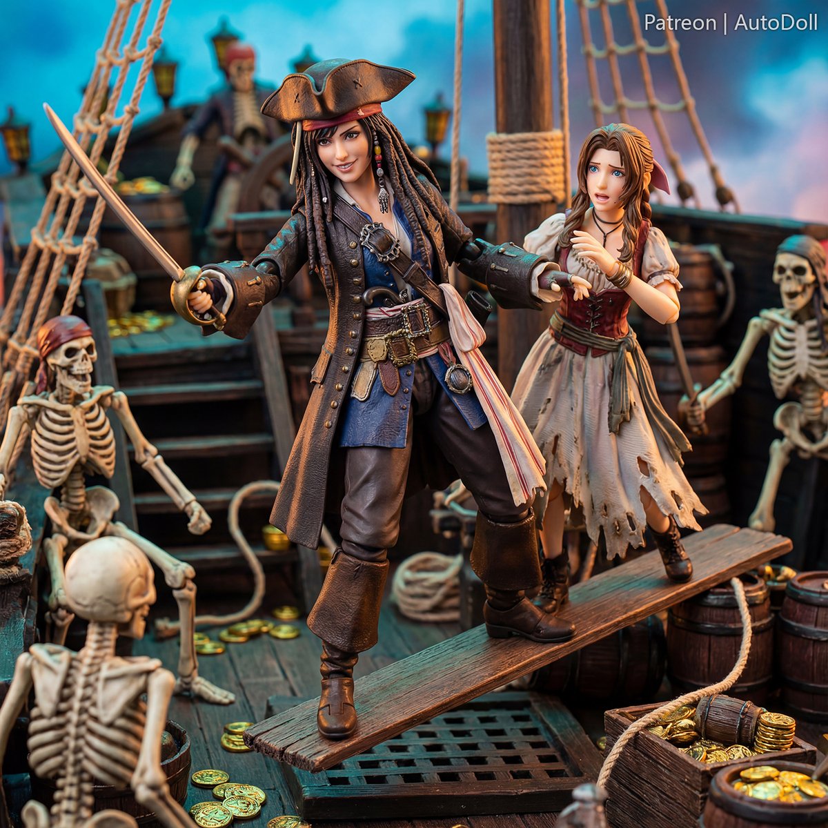 AutoDoll_AI's tweet photo. “This is the day you will always remember as the day you almost caught Captain Jack Sparrow.”
#Tifa #Aerith #FF7 #FinalFantasy7 #FanArt #3D #CG #Artist #Aiart #Artwork #3DCG #DAZ #Blender #Cosplay #Game #Movie #Figure #Toyphotography
Follow me for daily updates on Tifa Fanart https://t.co/It0SBjjCfW