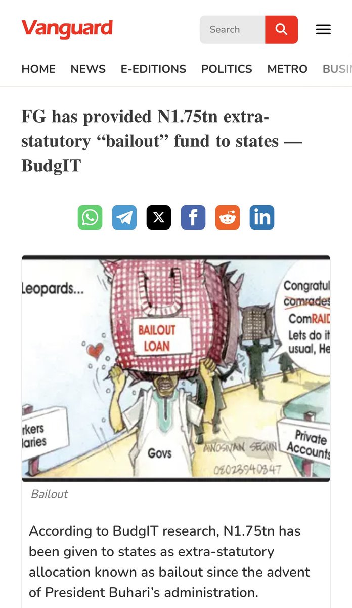 osazenoo's tweet photo. When Jonathan left office in 2015, many states were struggling to pay salaries, capital projects had stalled, and governors routinely traveled to Abuja seeking bailout funds just to meet basic obligations.

Today, states are not only paying salaries, but many are executing major infrastructure projects, reducing debt burdens, increasing internally generated revenue, and implementing higher minimum wages for workers.

The contrast is clear. President Tinubu inherited a fragile economy facing severe fiscal challenges and has taken difficult decisions that have strengthened government revenues and improved the financial position of both the federal and state governments. Nigeria is no longer on the brink of fiscal collapse.