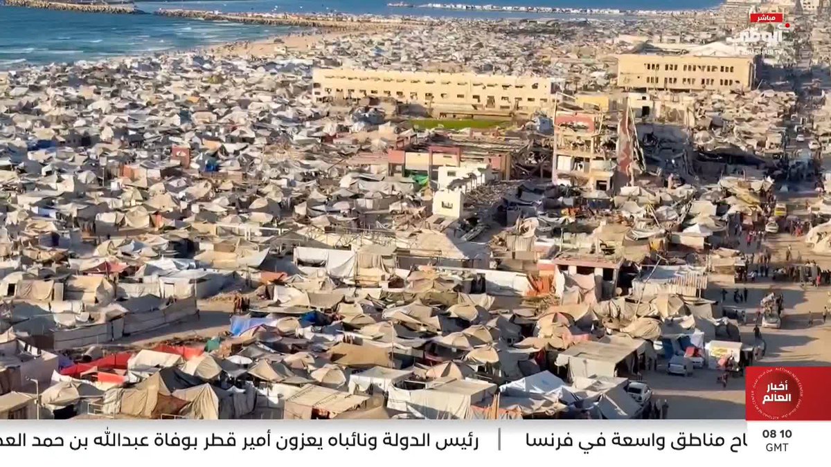 حر الصيف يفاقم معاناة النازحين الفلسطينيين في غزة. تقرير: وليد عبدالرحمن #مركز_الاتحاد_للأخبار 